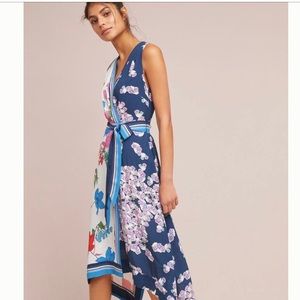 Botanical Dress Mauve by Anthropologie